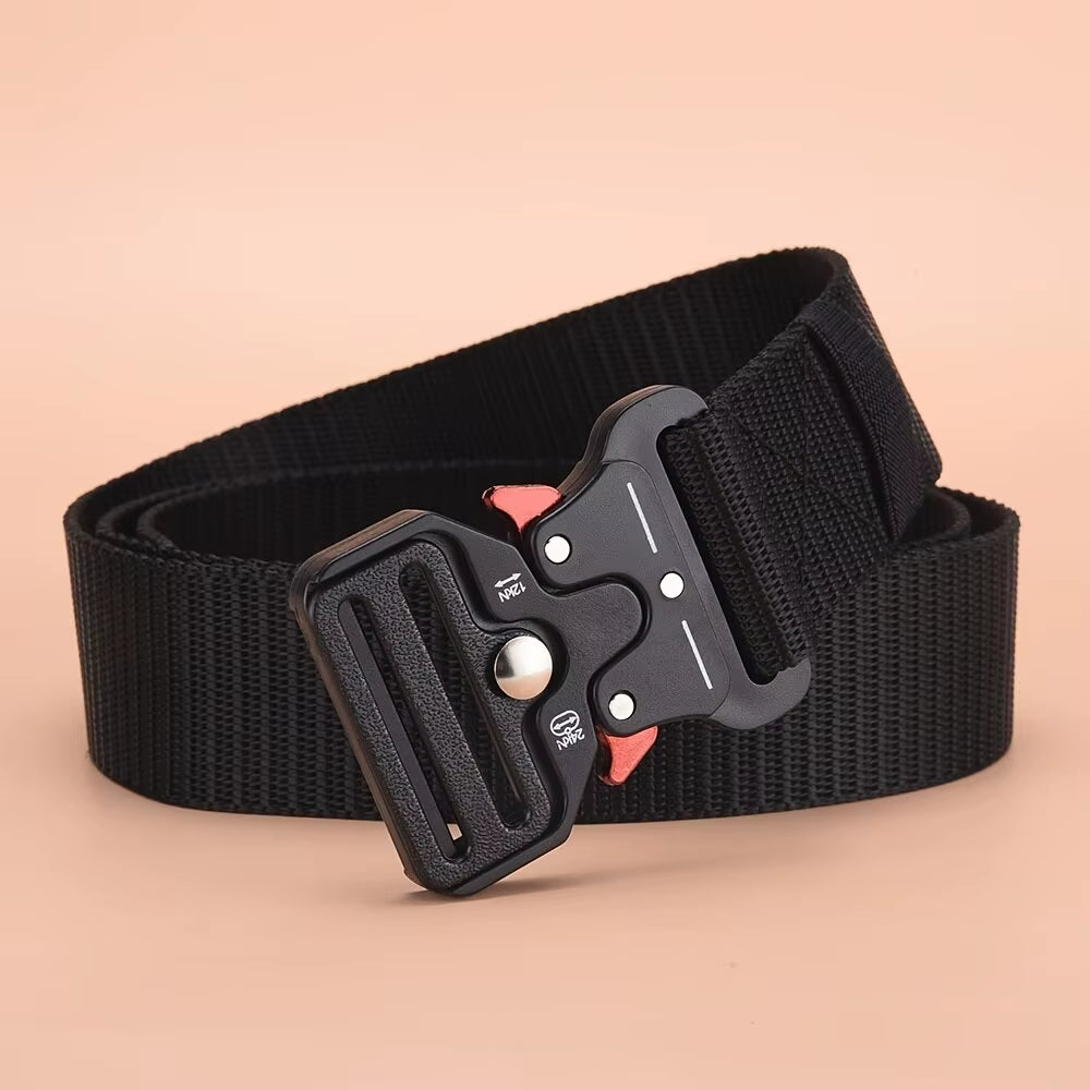 1Pc/2Pcs Versatile Men'S Tactical Belts-Durable, Adjustable Design-For Outdoor Sports Enthusiasts,Pair with Jeans,For Men Women