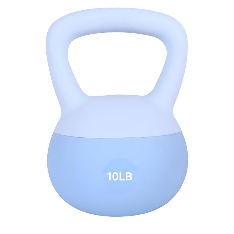 Soft Kettlebell 18LB/15LB/10LB Women Fitness Home Use Kettlebell Dumbbell for Butt Lift and Hip Shaping, Men Strength Training Equipment, Shockproof and Impact Resistant