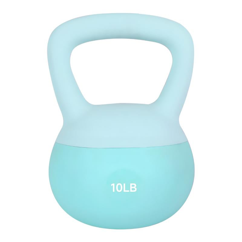 Soft Kettlebell 18LB/15LB/10LB Women Fitness Home Use Kettlebell Dumbbell for Butt Lift and Hip Shaping, Men Strength Training Equipment, Shockproof and Impact Resistant