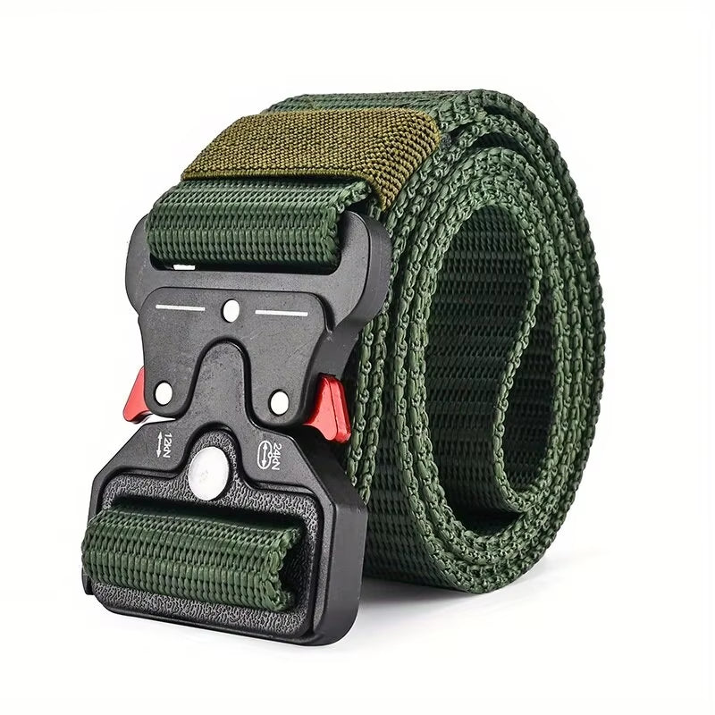 1Pc/2Pcs Versatile Men'S Tactical Belts-Durable, Adjustable Design-For Outdoor Sports Enthusiasts,Pair with Jeans,For Men Women