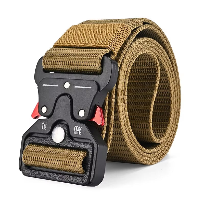 1Pc/2Pcs Versatile Men'S Tactical Belts-Durable, Adjustable Design-For Outdoor Sports Enthusiasts,Pair with Jeans,For Men Women