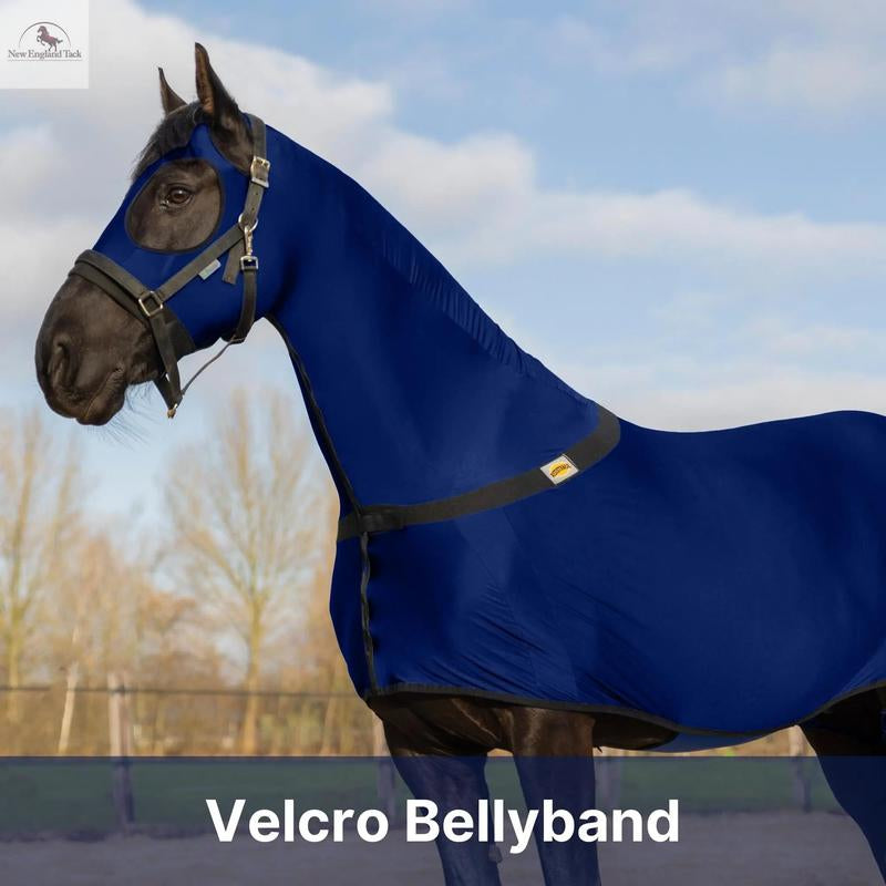 Resistance Premium Horse Full Body Slinky with Full Zipper Face and Forelock Saver - Lycra Material