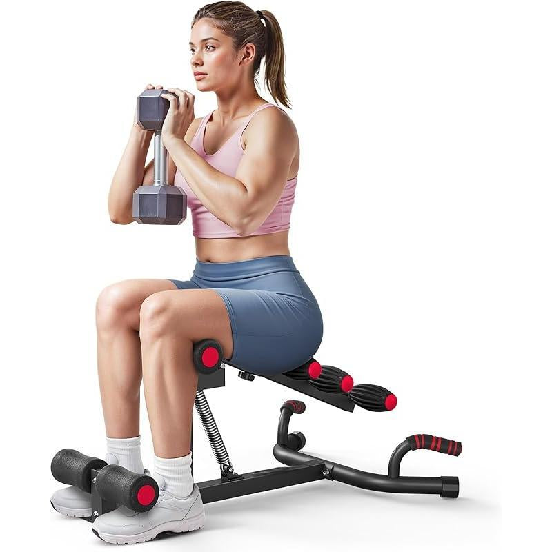 Deep Squat Machine, Adjustable Glutes Trainer Machine, Core Leg Push up Workout Machine for Home Gym
