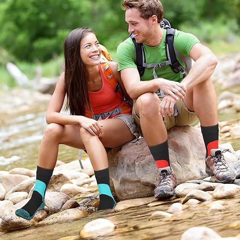 Waterproof Socks Hiking Walking Outdoor Activities for Men and Women Unisex Ankle Length Running Socks Anti-Wear Outdoor Sports Socks with Dexdri Inners & 3-Layer Stretch Technology