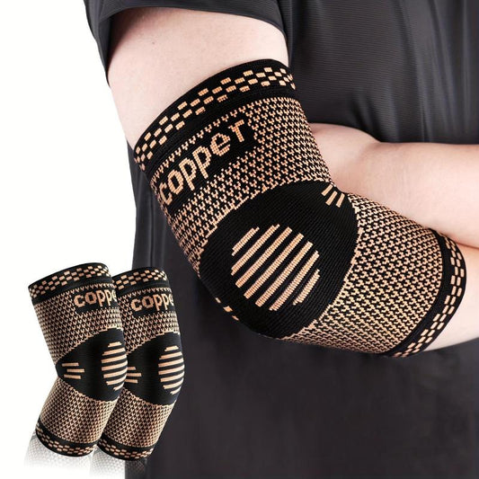 Elbow Sleeve, 2 Counts Breathable Elbow Brace, Sports Protective Gear for Men & Women, Elbow Gear for Workout, Golfers, Tennis