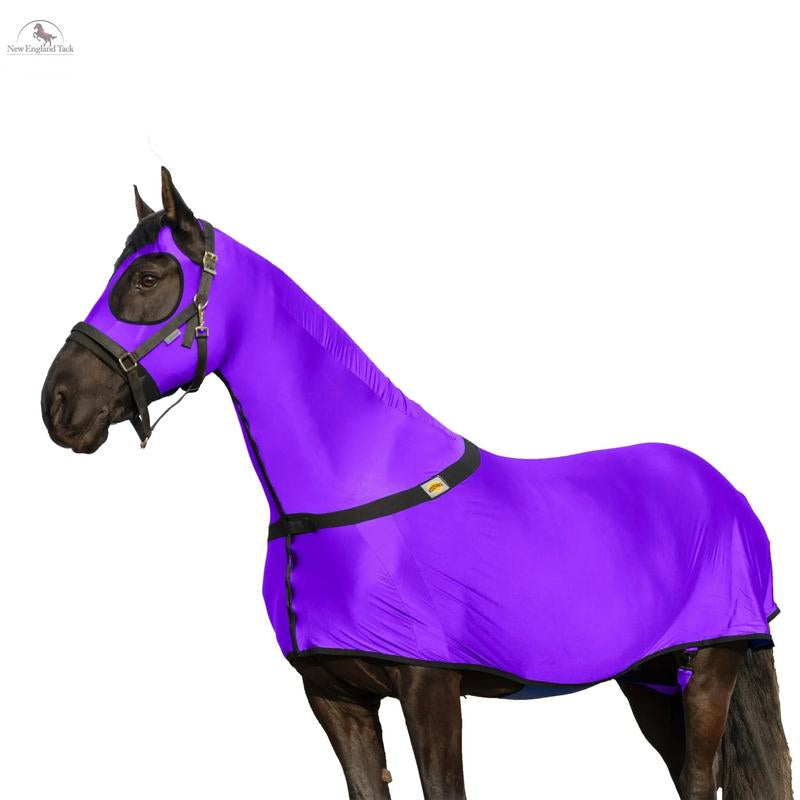 Resistance Premium Horse Full Body Slinky with Full Zipper Face and Forelock Saver - Lycra Material