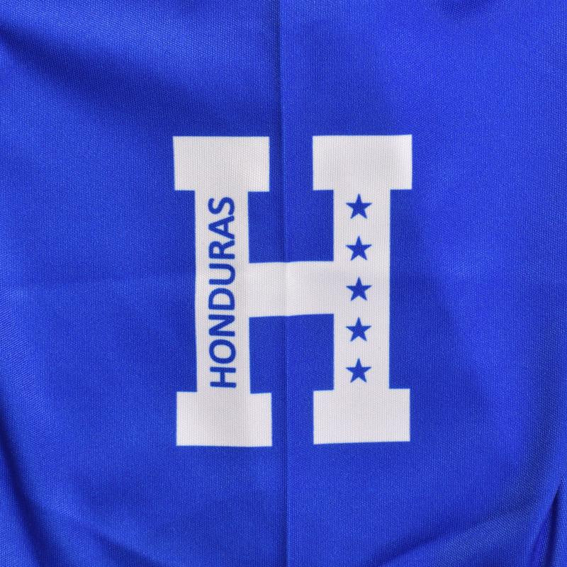 Honduras Unisex V-Neck Soccer Jersey for Men & Women with Ribbed Neck & Cuff Camiseta De Futbol Shirt Latina Blue Gradient Design