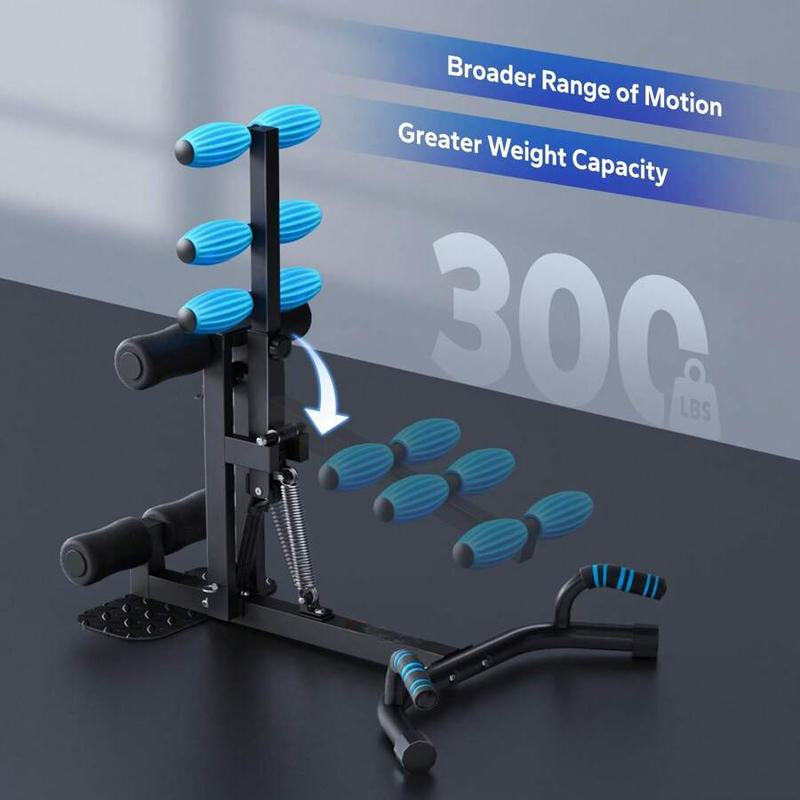 Deep Squat Machine, Adjustable Glutes Trainer Machine, Core Leg Push up Workout Machine for Home Gym