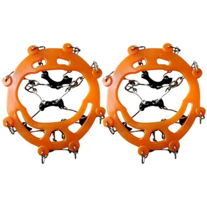 Outdoor Winter Hiking Climbing Snow Spikes Crampons Cleats Chain Claws Grips Boots Cover Ice Gripper Spike for Shoes anti Slip