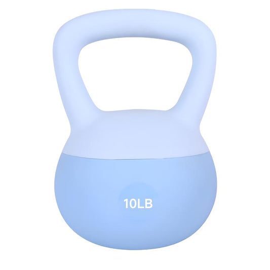 Soft Kettlebell 18LB/15LB/10LB Women Fitness Home Use Kettlebell Dumbbell for Butt Lift and Hip Shaping, Men Strength Training Equipment, Shockproof and Impact Resistant