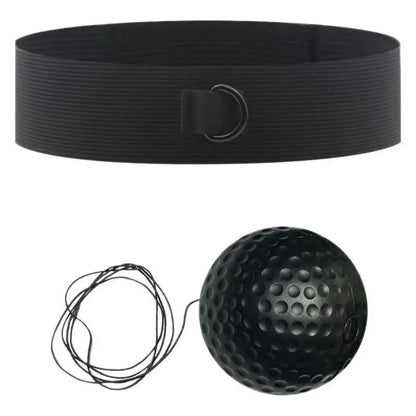 Portable Elastic Headband Red Light Ball Head Mounted Boxing Speed Ball Practical Adult Children Sports Rebound Reaction Ball