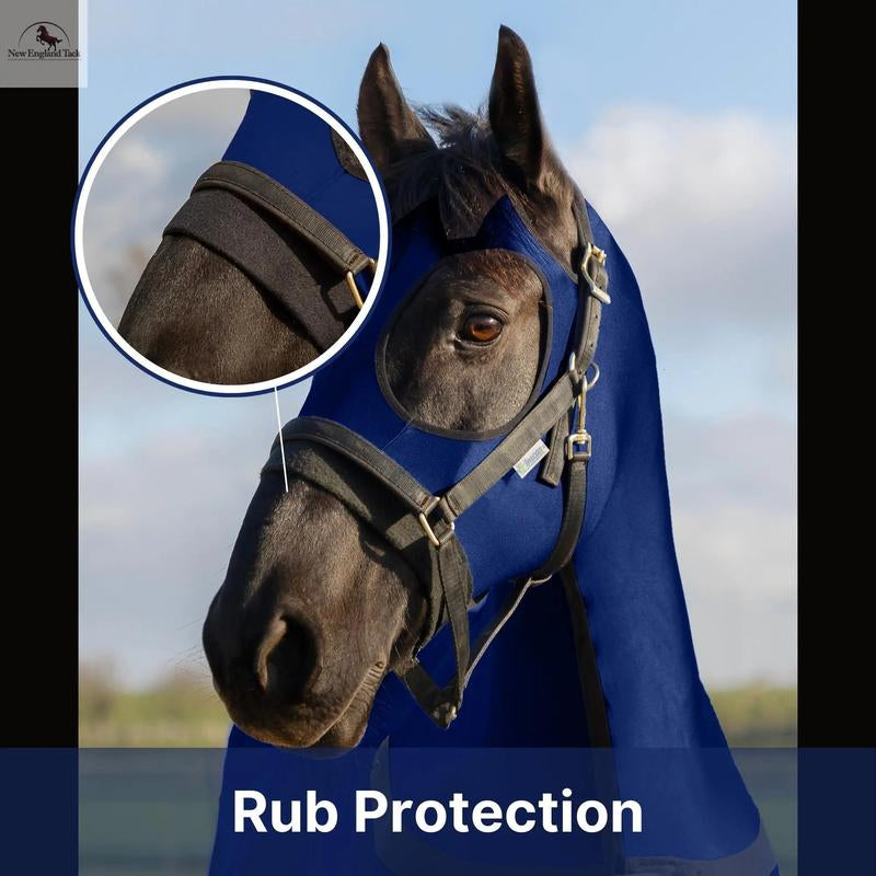 Resistance Premium Horse Full Body Slinky with Full Zipper Face and Forelock Saver - Lycra Material